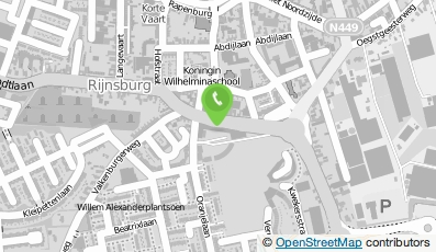 Bekijk kaart van aAn kOp kappers in Rijnsburg