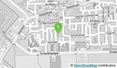 Bekijk kaart van Timmer- & Onderhoudsbedrijf J. van der Kooy in Benthuizen