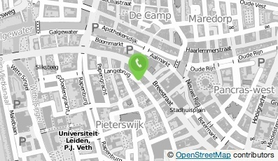 Bekijk kaart van Admitter Nederland B.V.  in Leiden