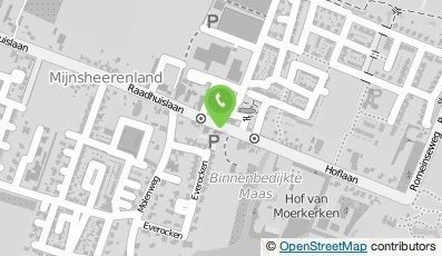 Bekijk kaart van Slagerij Van Tol in Mijnsheerenland