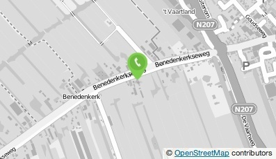 Bekijk kaart van N.A. den Brave  in Stolwijk