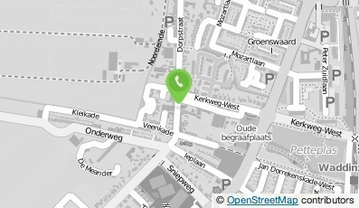 Bekijk kaart van Burger boekhandel en thuiskantoor in Waddinxveen
