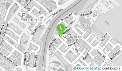 Bekijk kaart van V.O.F. Cafetaria Snackbar Hapsikee in Gouderak