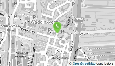 Bekijk kaart van Drukkerij Van der Vlist in Waddinxveen