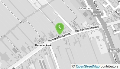 Bekijk kaart van Recreatiepark 'De Kooi' B.V.  in Stolwijk