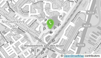 Bekijk kaart van Brasserij de Berg in Nieuwerkerk aan den Ijssel