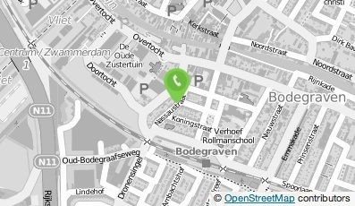 Bekijk kaart van Tegelzettersbedrijf P.J. van den Berg in Bodegraven