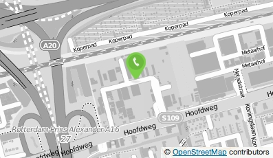 Bekijk kaart van Groenaannemingsbedrijf Punt B.V. in Rotterdam