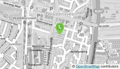 Bekijk kaart van Accountantskantoor Compeer B.V. in Waddinxveen