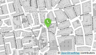 Bekijk kaart van Baderie Geels in Bennekom