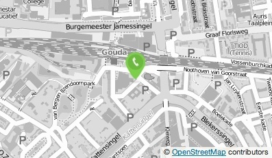 Bekijk kaart van Bloembinderij Ruud Gorissen  in Gouda