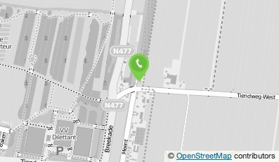 Bekijk kaart van Hoveniersbedrijf/Groencentrum Boudewijn V.O.F. in Krimpen aan De Lek