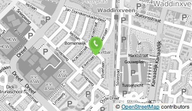 Bekijk kaart van Van Driel Mechatronica B.V.  in Waddinxveen