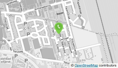Bekijk kaart van Hoefblok in Schoonhoven