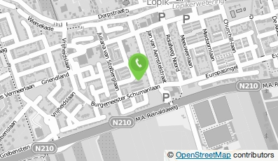 Bekijk kaart van Schildersbedrijf Velthuizen in Schoonhoven