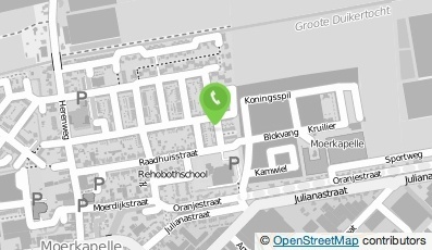 Bekijk kaart van Peter Cammeraat Aannemers- en Timmerbedrijf in Moerkapelle