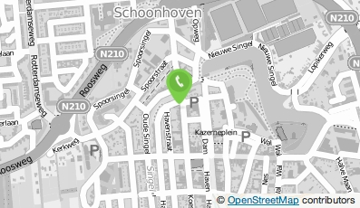 Bekijk kaart van P. Noomen Beheer B.V. in Schoonhoven