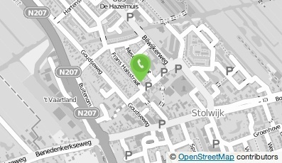 Bekijk kaart van E & M Auto's  in Stolwijk