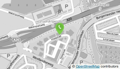 Bekijk kaart van Corano Telecom B.V. in Vlaardingen