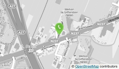 Bekijk kaart van Aannemingsbedrijf Hoefakker B.V. in De Bilt