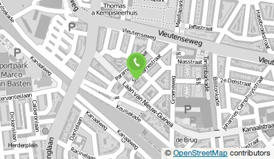 Bekijk kaart van Aann.bedr. B. en R. de Graaf v/h Timmerbedrijf De Graaf in Nieuwegein