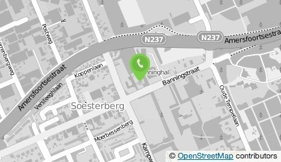 Bekijk kaart van Assurantiekantoor Klarenbeek B.V. in Soesterberg