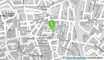 Bekijk kaart van B.V. tot Exploitatie van de Utrechtsche Studentensocieteit in Utrecht