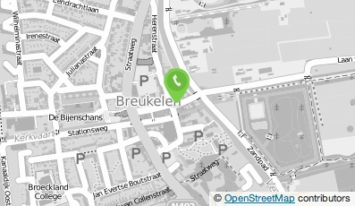 Bekijk kaart van Blue's Café Ellies in Breukelen ut