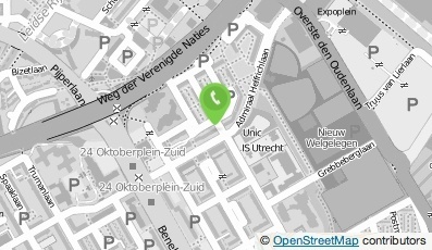 Bekijk kaart van De Wolff Adviesbureau Geluidbeheersing en Akoestiek in Utrecht