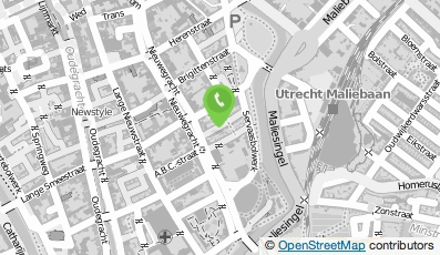 Bekijk kaart van J.M. Sesink in Utrecht