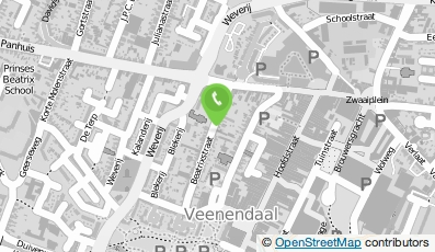 Bekijk kaart van Rijschool Middelhoven B.V. in Veenendaal