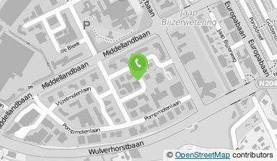Bekijk kaart van Fa. J. Oude Bos  in Woerden