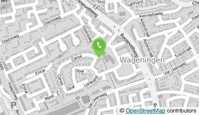 Bekijk kaart van Dick Huigens Tuinarchitektuur B.V. in Wageningen
