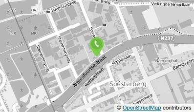 Bekijk kaart van D.O.K. (Dekorbouw Ontwerp Kunstzinnige Vormgeving) in Soesterberg