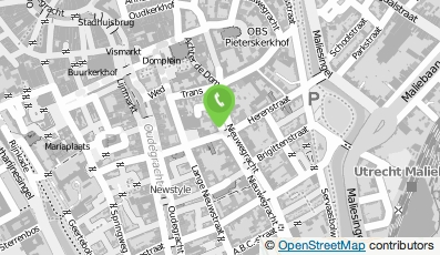 Bekijk kaart van Bureau Nwe Gracht stedenbw & landsch. in Utrecht