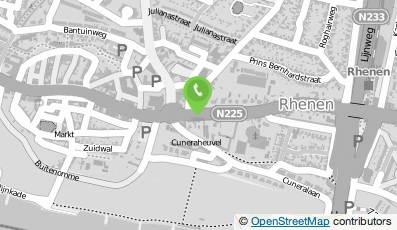 Bekijk kaart van De Groene Kamer in Rhenen