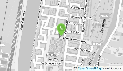 Bekijk kaart van Kox Barbershop, de Herenkapper in Breukelen