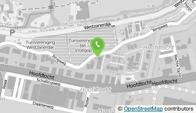 Bekijk kaart van Erline Projects B.V. in Zaandam