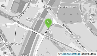 Bekijk kaart van Short Stay Mereveldseweg in Utrecht
