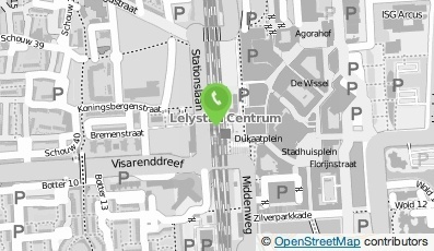 Bekijk kaart van NS Reizigers B.V.  in Lelystad