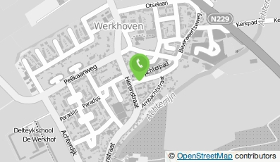 Bekijk kaart van Haarmode Astrid Verwoert in Werkhoven