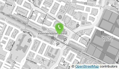 Bekijk kaart van Café Sporthal West in Veenendaal