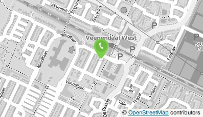Bekijk kaart van Van der Veen V.O.F. in Veenendaal