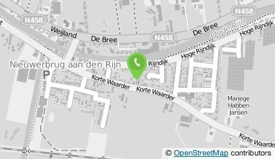 Bekijk kaart van B.V. Drukkerij H & W  in Nieuwerbrug aan den Rijn