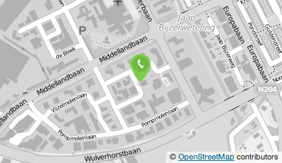 Bekijk kaart van ekz.benelux in Woerden