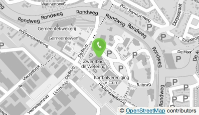 Bekijk kaart van Optisport Houten B.V. in Tilburg