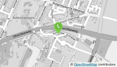 Bekijk kaart van Psychologenpraktijk Binnenstad in Utrecht
