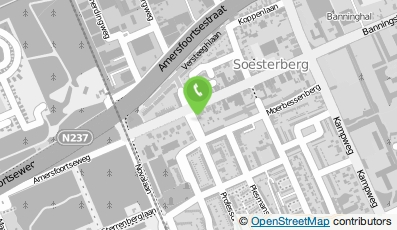 Bekijk kaart van Kooy Soesterberg in Soesterberg