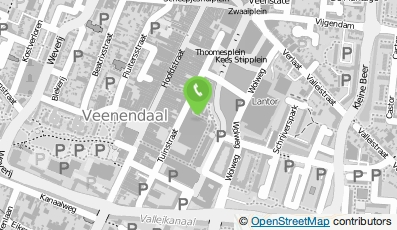Bekijk kaart van V.O.F. Vermaas Lederwaren en Reisartikelen in Veenendaal