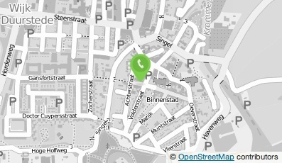 Bekijk kaart van Boekhandel Pettinga in Wijk Bij Duurstede